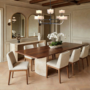 Luke Glass Chandelier