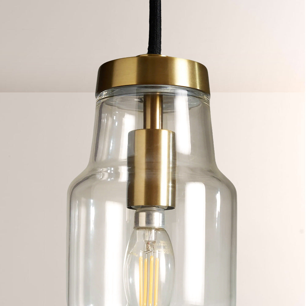 Lumo Clear Glass Pendant