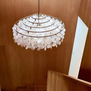 Matthias Mother Of Pearl Round Chandelier