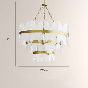 Malory Three-Layer Round Chandelier
