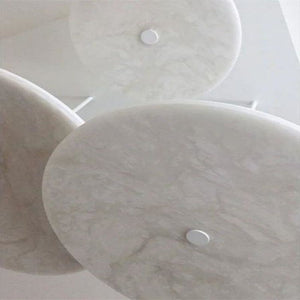 Alabaster Lsland Shape Mini Pendant Light