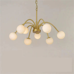 Alabaster Bloom Chandelier