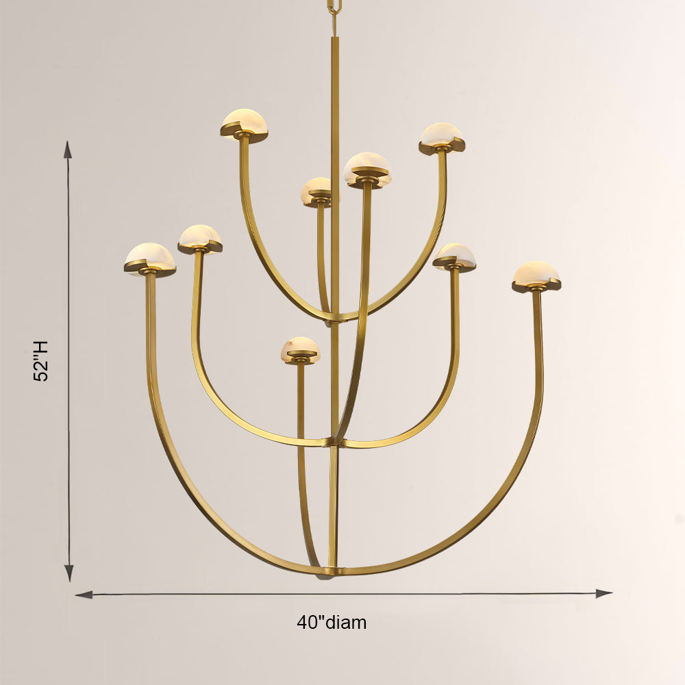 Pedra Round Chandelier