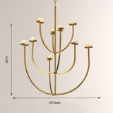 Pedra Round Chandelier