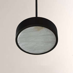 Monterra Wood-Grain Drum Pendant