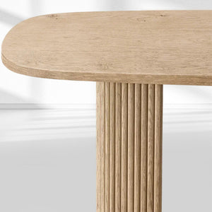 Mulholland Plank Wood Console Table