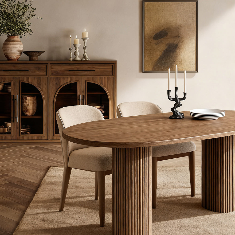 Mulholland Plank Wood Console Table