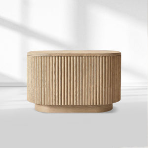 Mulholland Rectangular Wood Side Table