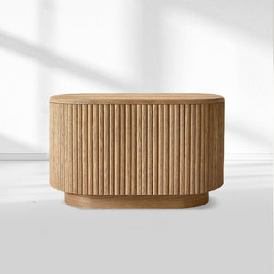 Mulholland Rectangular Wood Side Table