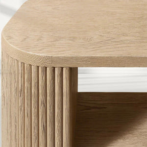 Mulholland Wood Sofa Back Console Table