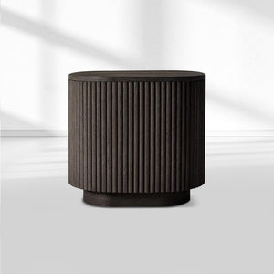Mulholland Wood Square Side Table
