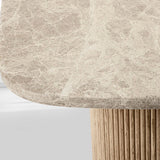 Mulholland Stone Rectangular Dining Table