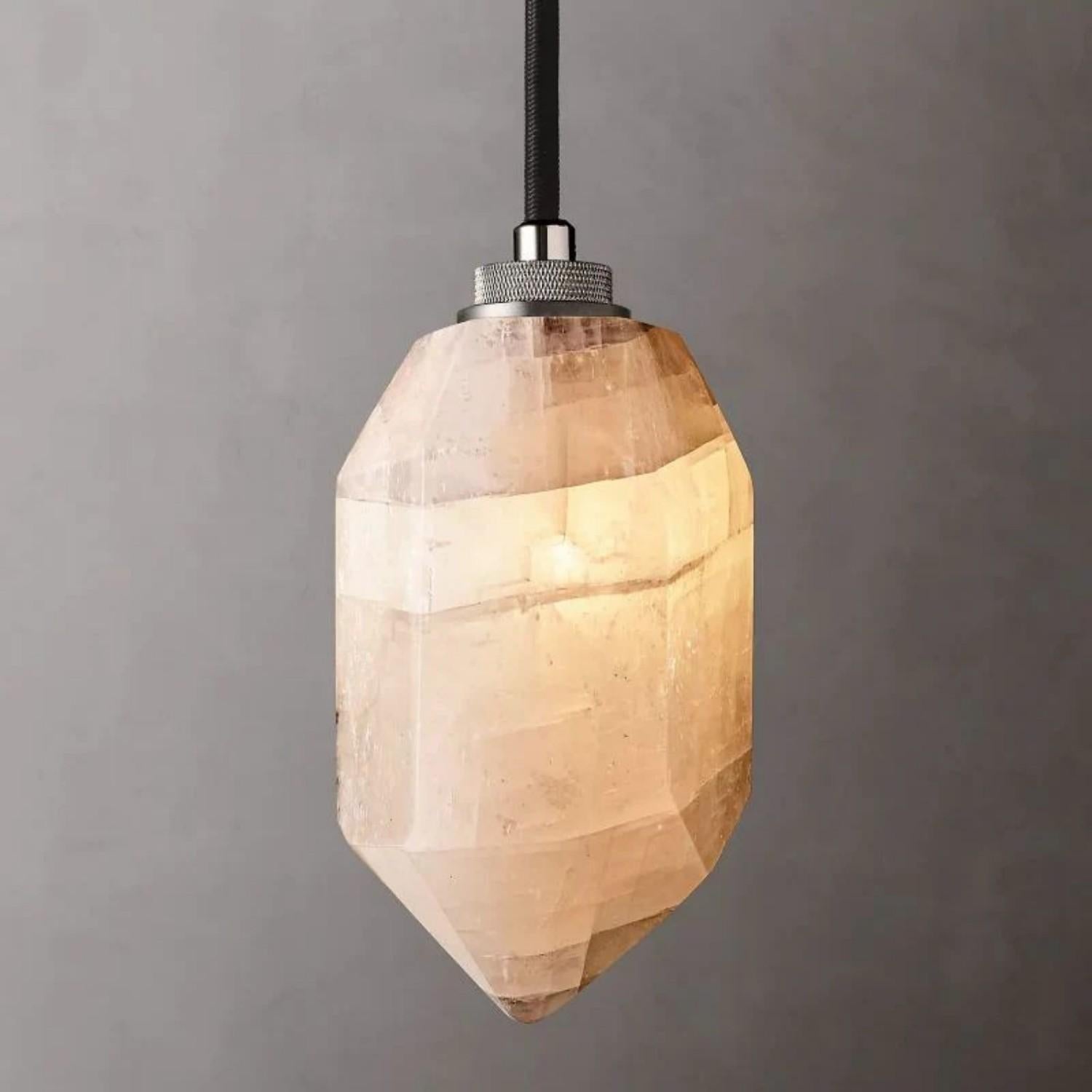 Multicolor Calcite Pendant