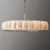 Multicolor Calcite Round Chandelier 60"