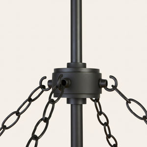 Nadia Glass Chandelier 30" 41"