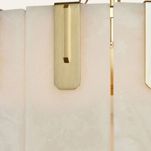 Nadia Alabaster Chandelier 30" 41"