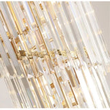 Ryan Golden Modern Crystal Chandelier