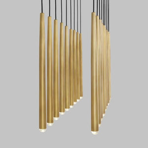 Nolan 18-Light Linear Chandelier 48"