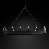 Nadec Vintage Candelabra Rectangle Chandelier