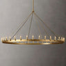 Nadec Vintage Candelabra Round Chandelier