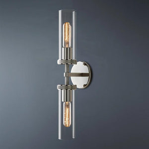 Noah Knurled Linear Sconce 20"W