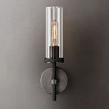 Noah Knurled Sconce 14"H