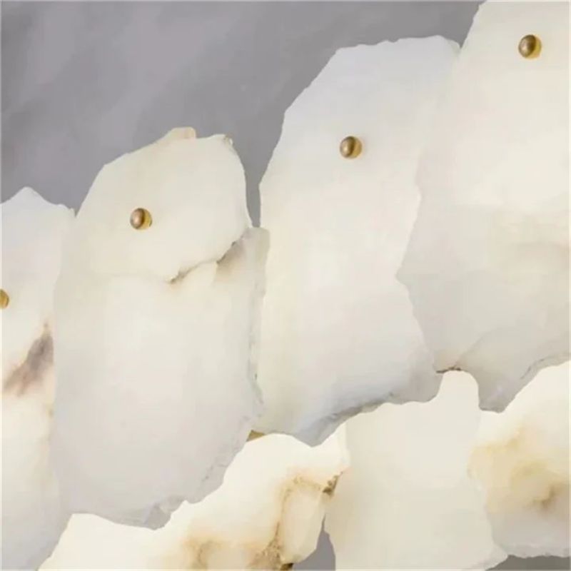 Sbulas Alabaster Linear Chandelier