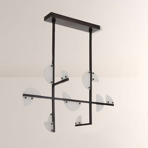 Nova Alabaster Linear Chandelier