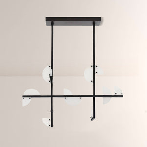 Nova Alabaster Linear Chandelier