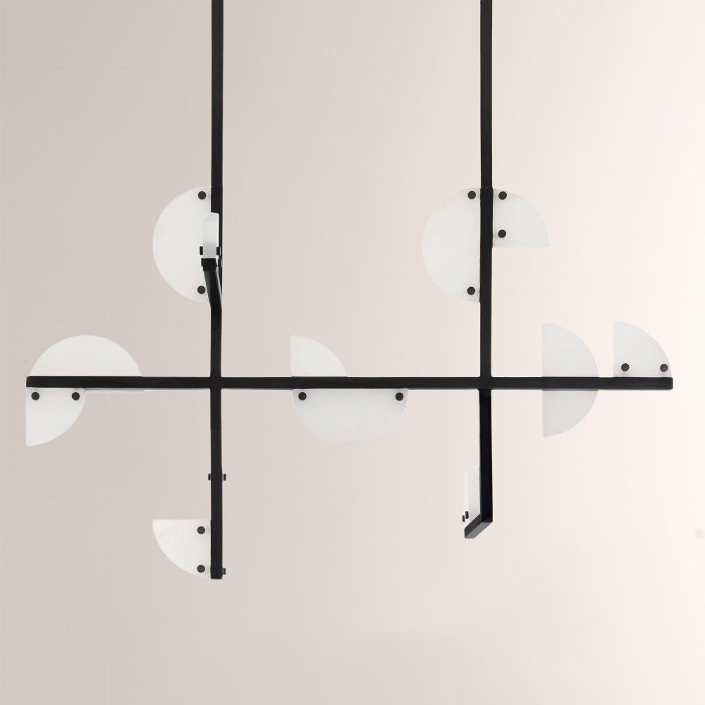 Nova Alabaster Linear Chandelier