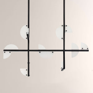 Nova Alabaster Linear Chandelier