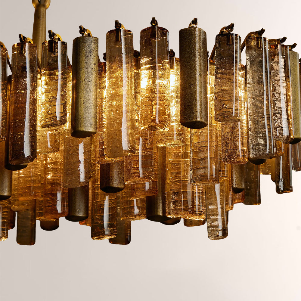 Neve Crystal Prism Linear Chandelier