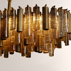Neve Crystal Prism Linear Chandelier