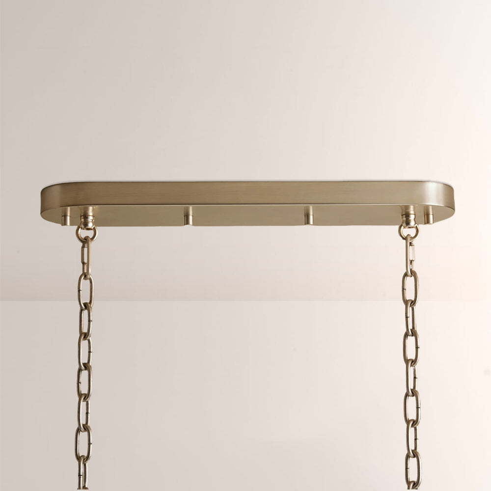 Neve Crystal Prism Linear Chandelier
