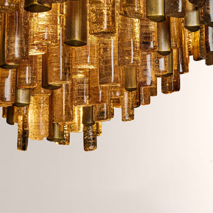 Neve Crystal Prism Round Chandelier