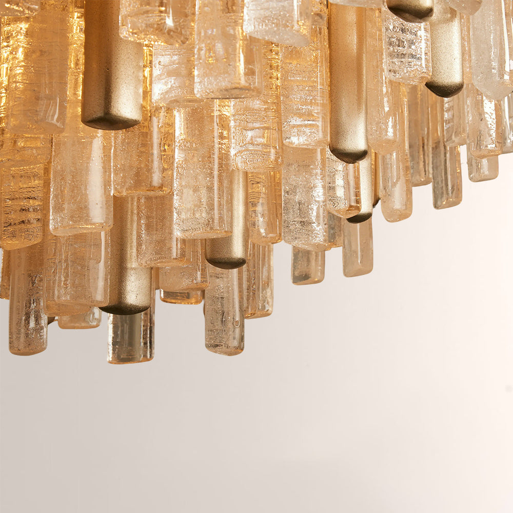 Neve Crystal Prism Round Chandelier