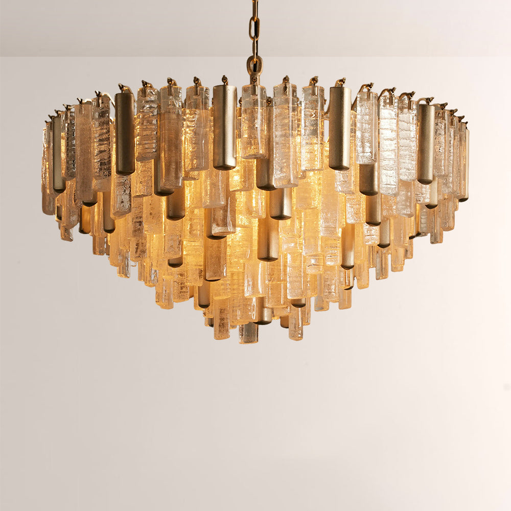 Neve Crystal Prism Round Chandelier
