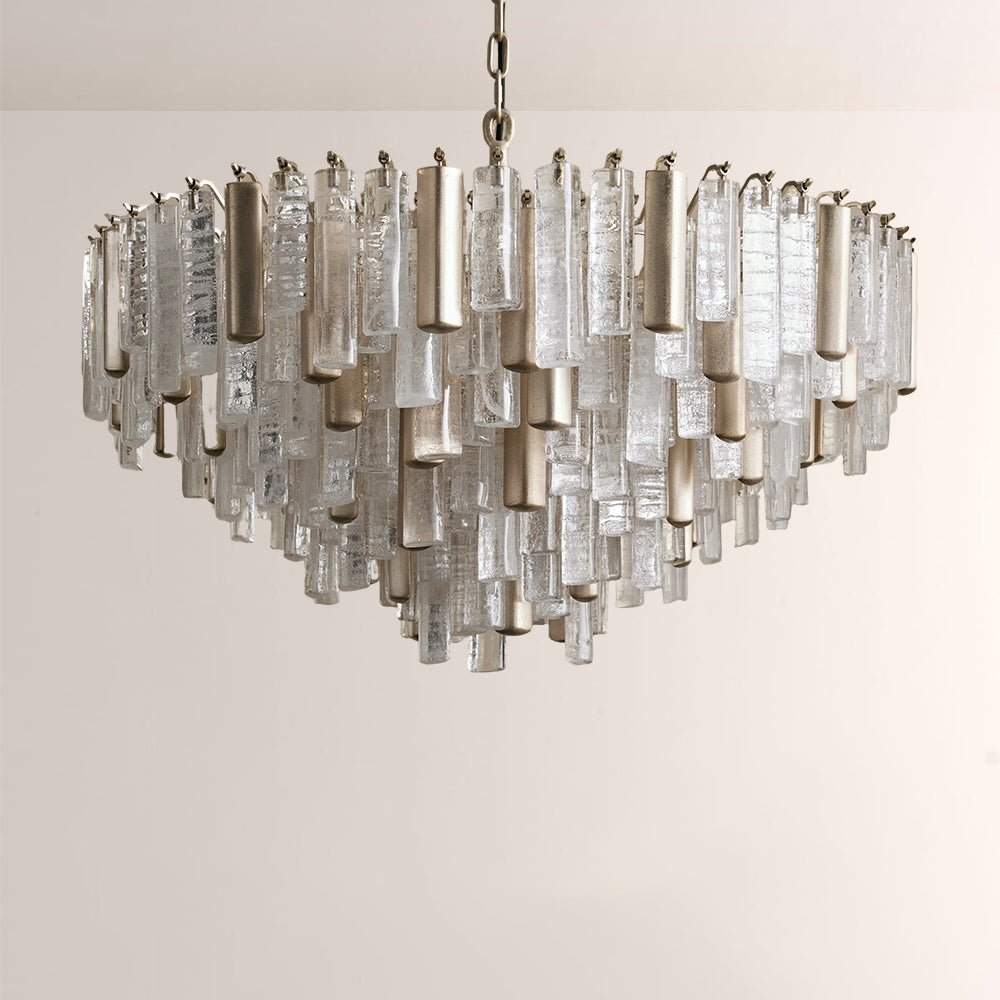 Neve Crystal Prism Round Chandelier