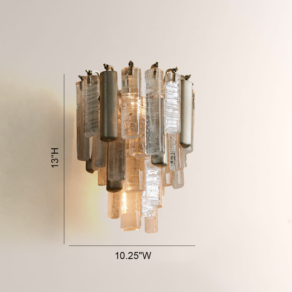 Neve Crystal Prism Wall Sconce