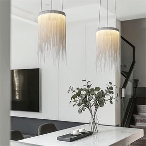 Onset Modern Alabaster Kitchen Island Pendant