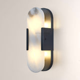 OpalEdge Oval Alabaster Wall Sconces 13.8 19.7H