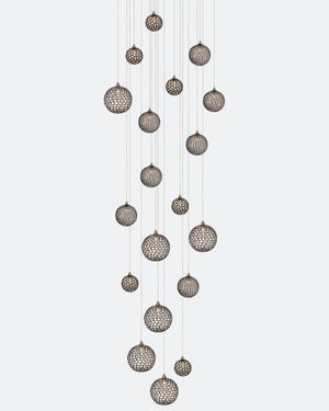 Planet Round Chandelier