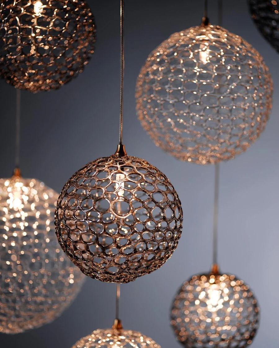 Planet Round Chandelier
