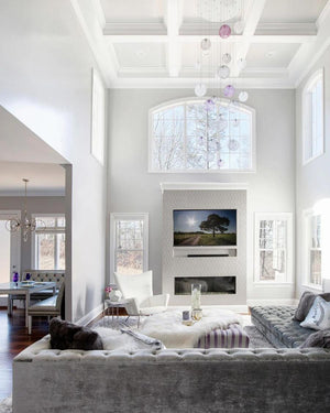 Planet Round Chandelier