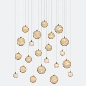 Planet Rectangle Chandelier