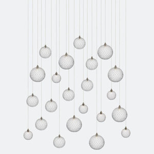 Planet Rectangle Chandelier