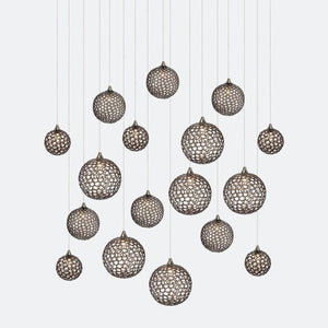 Planet Rectangle Chandelier