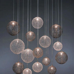 Planet Rectangle Chandelier