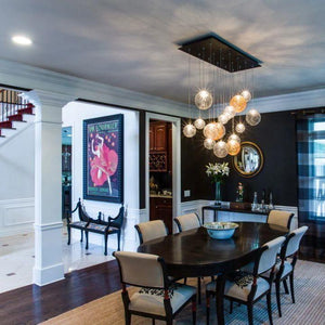 Planet Rectangle Chandelier