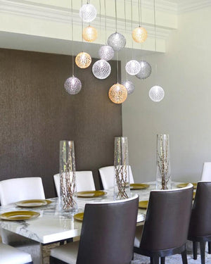 Planet Square Chandelier